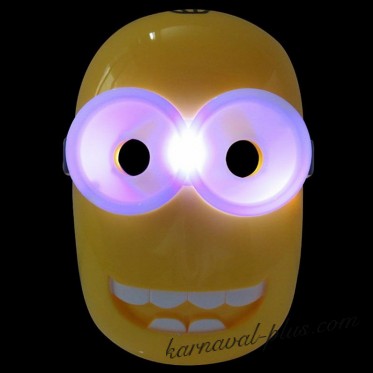 Карнавальная маска Миньон, световая 